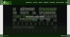 Desktop Screenshot of cobec-tunisie.com